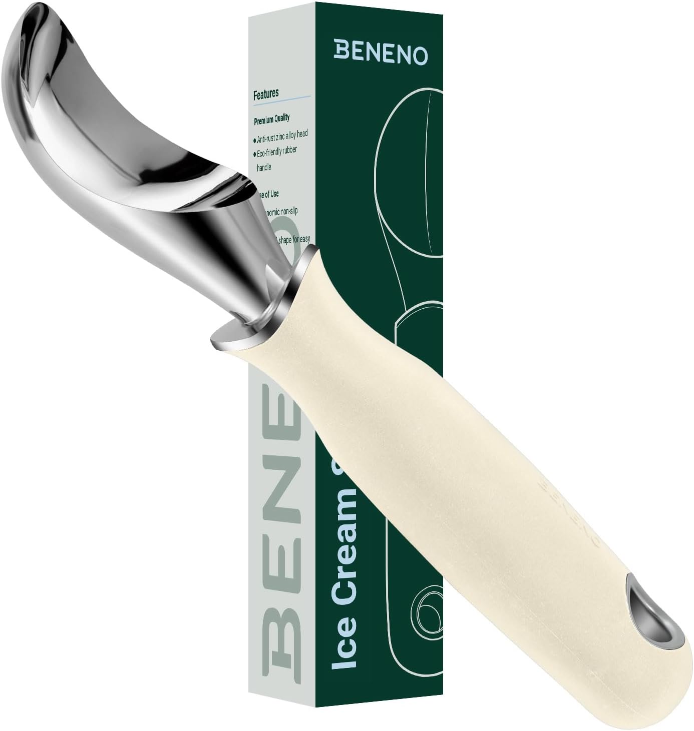 Beneno Ice Cream Scoop Beige