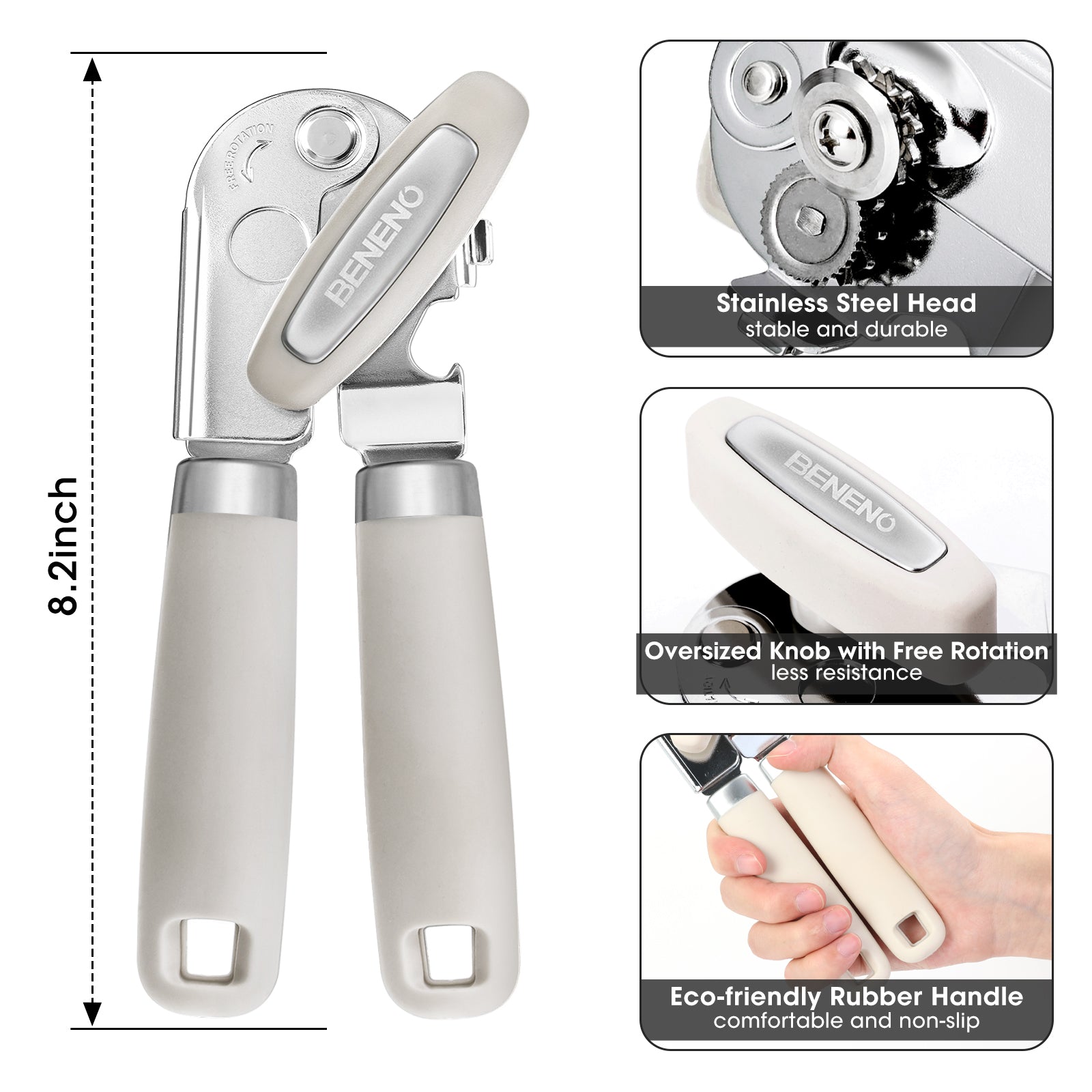 Beneno Can Opener Beige