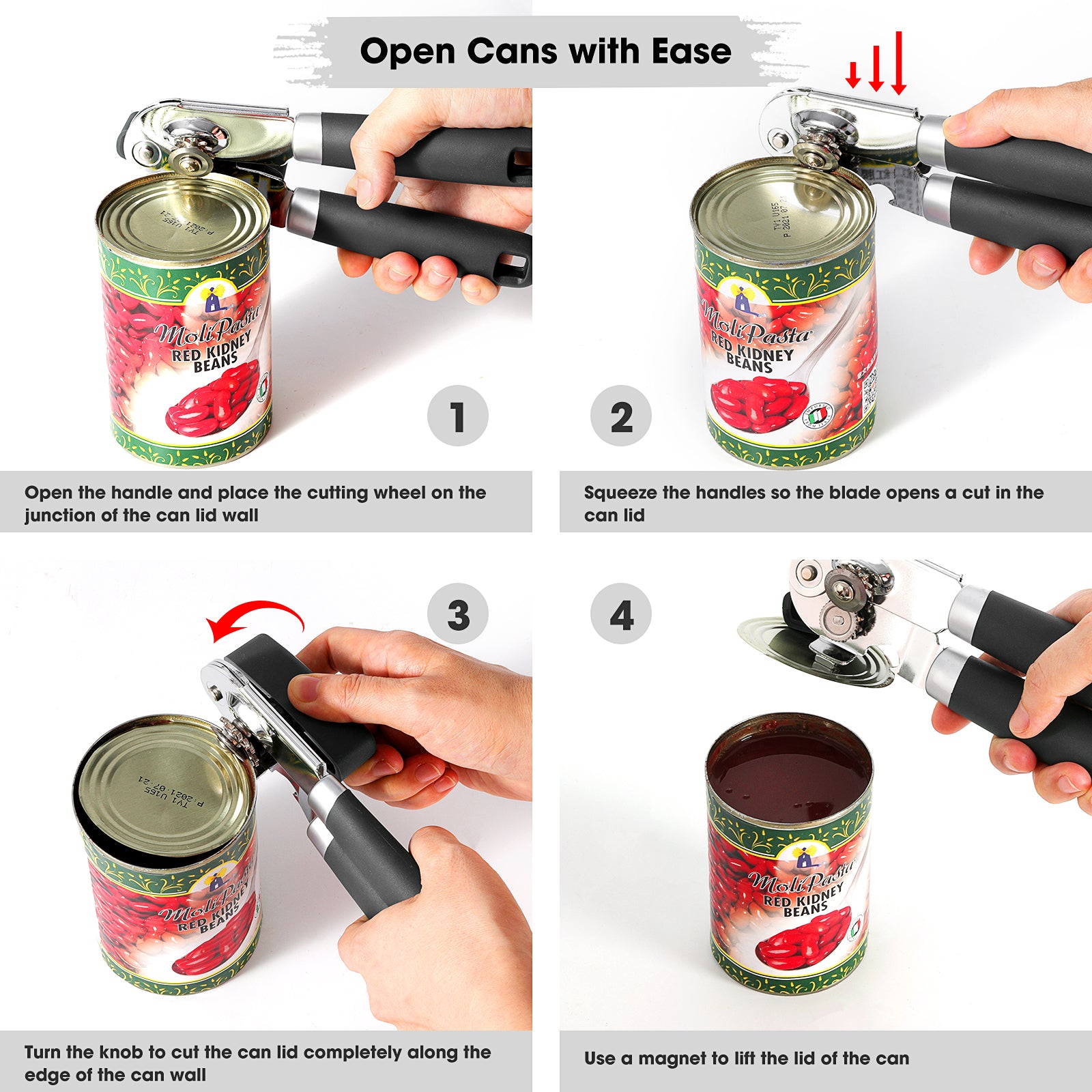 Beneno Can Opener Black