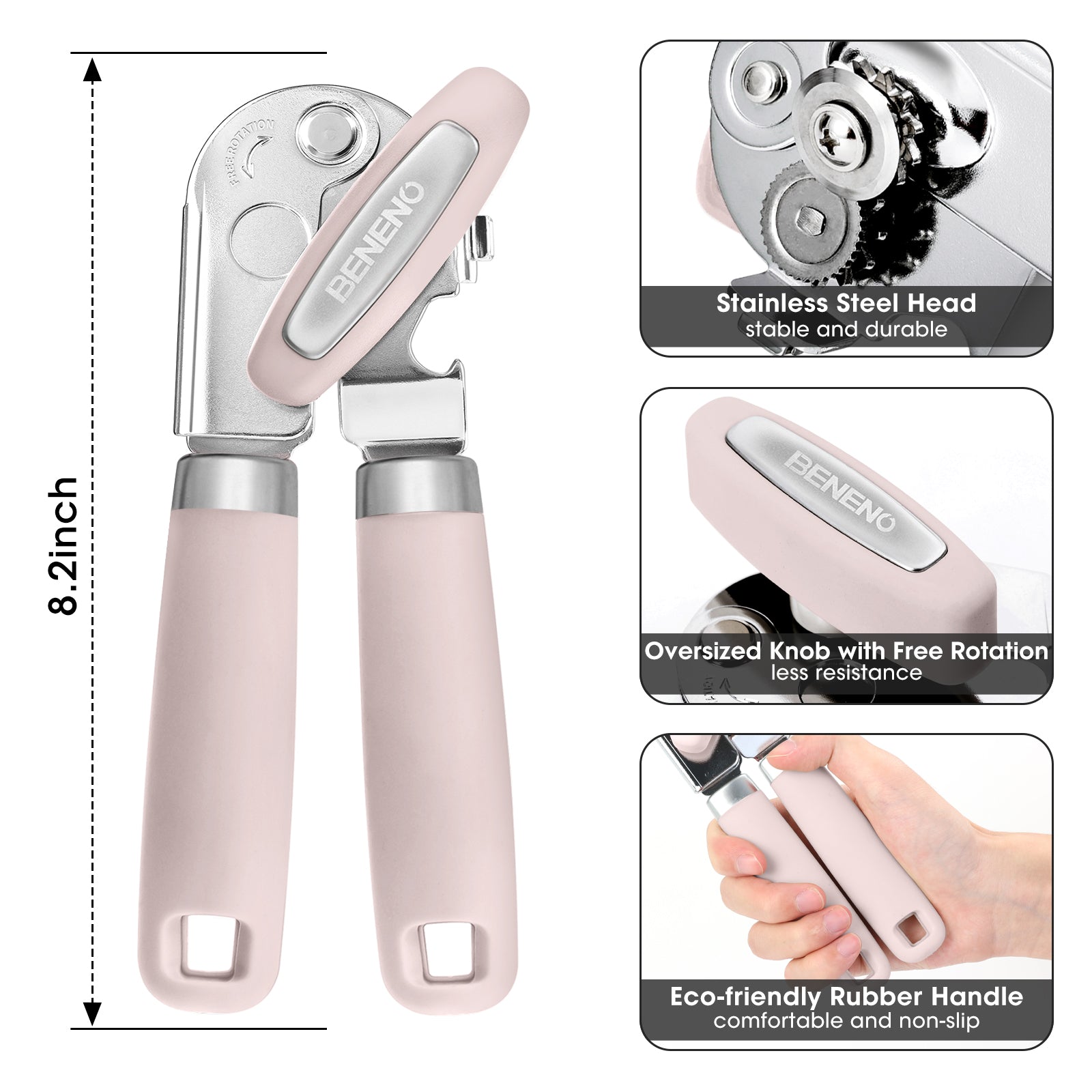 Beneno Can Opener Nude Pink