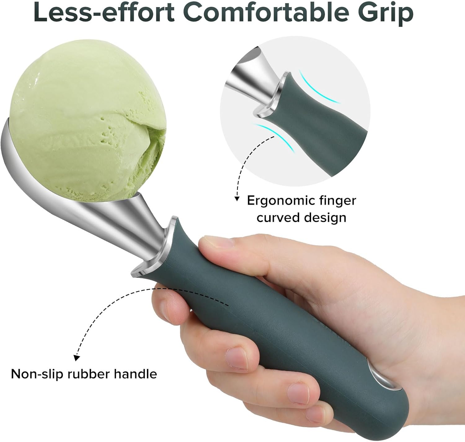 Beneno Ice Cream Scoop Green