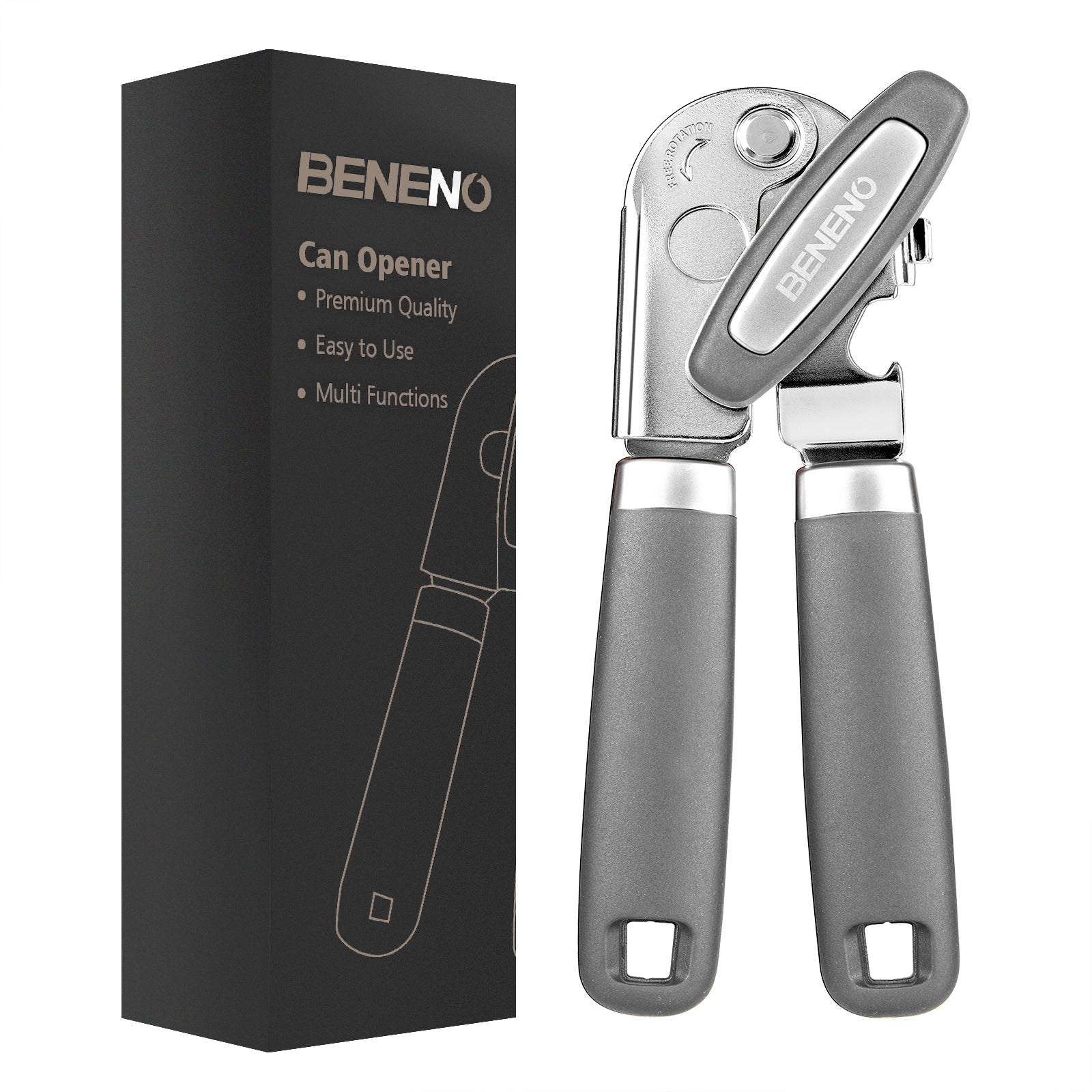 Beneno Can Opener Gray